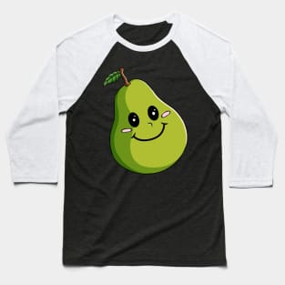 Kawaii Pear Cute Anime Fruit Tree Baseball T-Shirt